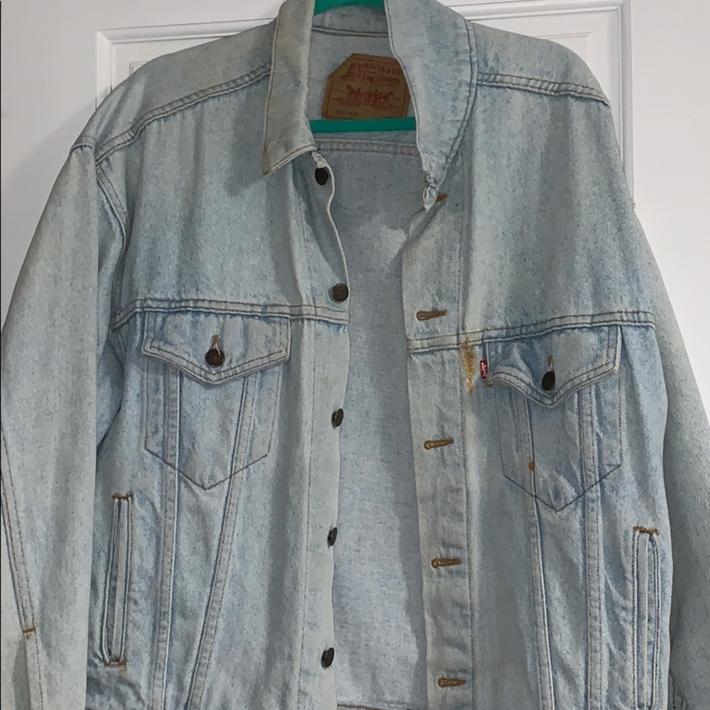 Vintage levis jean jacket